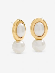 Mood Pearl Statement Drop Earrings - Bild 1 von 1