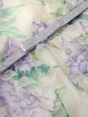 Monsoon Hydrangea Ruffle Party Dress - Imaginea 4 din 4