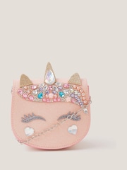 Monsoon Natural Embellished Unicorn Bag - Image 1 of 4