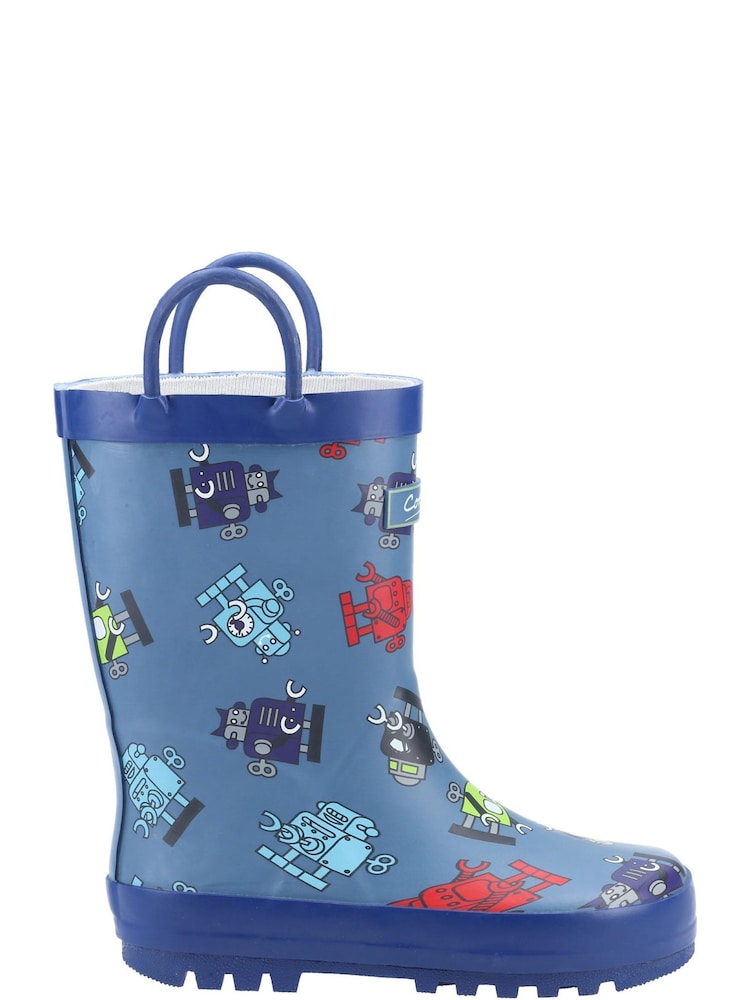 Cotswolds Blue Puddle Waterproof Pull On Boots - Image 1 of 4 Cotswolds Blue Puddle Waterproof Pull On Boots - Image 1 of 4