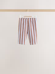 Blue/Brown Brunch Club Baby Top and Wide Leg Leggings Set 6 Piece (0mths-2yrs) - Image 4 of 13