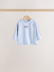 Blue/Brown Brunch Club Baby Top and Wide Leg Leggings Set 6 Piece (0mths-2yrs) - Image 5 of 13