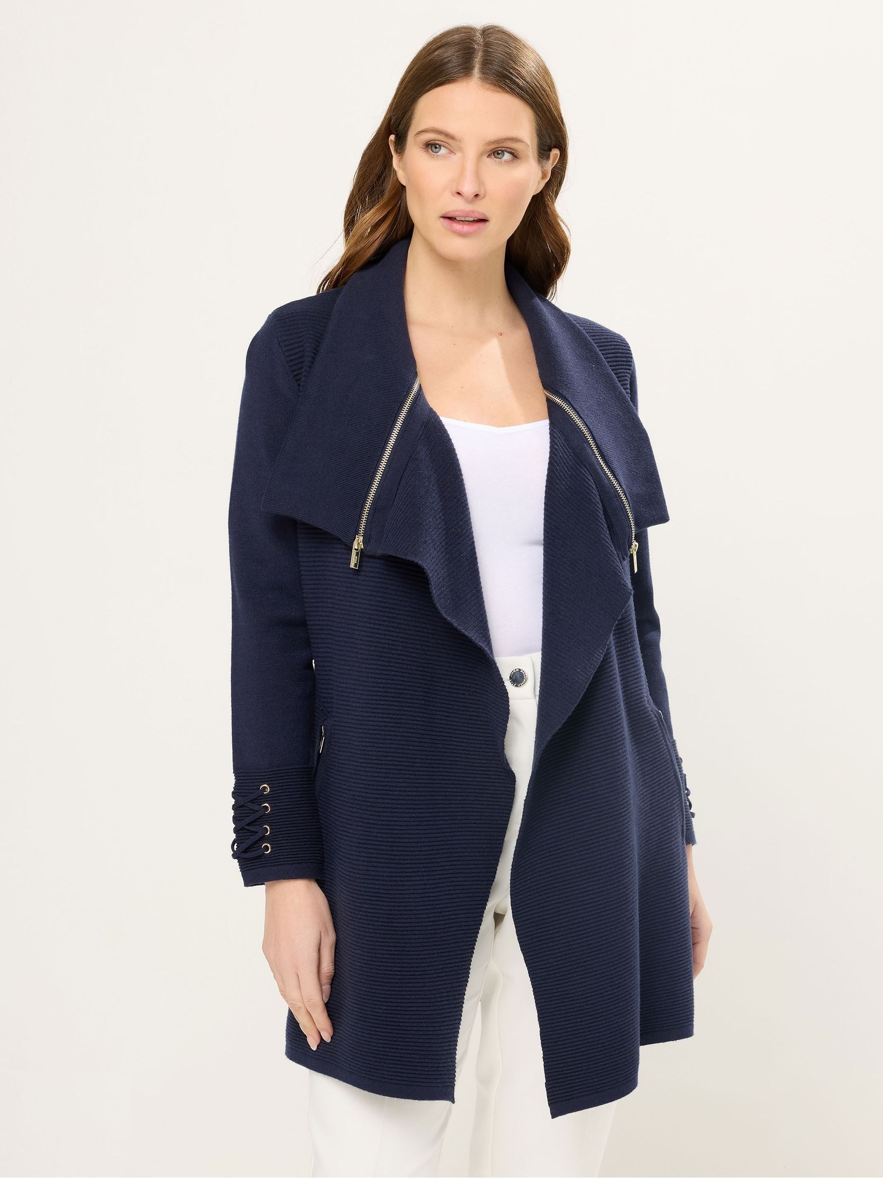 新品タグ付⭐ Julien Macdonald カーディガン 編み込み ニット V62187s.jpg