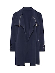 سترة كارديغان مفتوحة بسحّاب من Star by Julien MacDonald - صورة 5 من 5