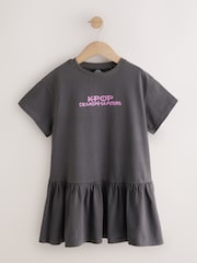 Gris antracita - KPOP Demon Hunters T-Shirt Dress (6-16yrs) - Imagen 6 de 9