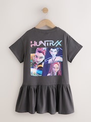 Gris antracita - KPOP Demon Hunters T-Shirt Dress (6-16yrs) - Imagen 7 de 9