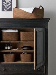 The Set 5 Pack Natural Low Rectangular Baskets - Image 1 of 7
