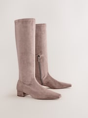 Taupe Brown - „Forever Comfort®“ aulinukai iki kelių su kaltu ant nosies - 7 paveikslėlis iš 10