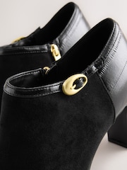 Musta - Forever Comfort® Round Toe Shoe Boots - Kuva 5 / 7