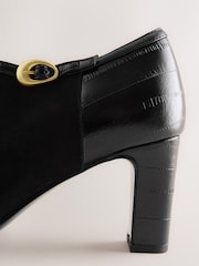 Musta - Forever Comfort® Round Toe Shoe Boots - Kuva 7 / 7