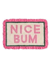 Furn Nice Bum Cotton Frill Bath Mat - Imagen 4 de 4