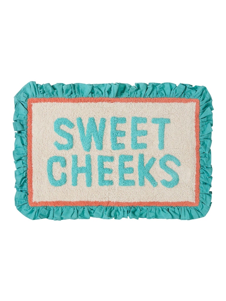 Furn Sweet Cheeks Cotton Frill Bath Mat - Imagen 4 de 4