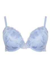 Yours Curve Blue Embellished Non Padded Bra 2 Pack - Image 7 of 8