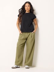 PixieGirl Petite Back Pocket Wide Leg Trousers - Imagen 1 de 5
