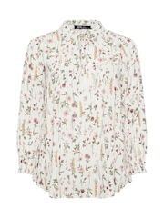 Yours Curve White Embellished Boho Blouse - Image 6 of 6