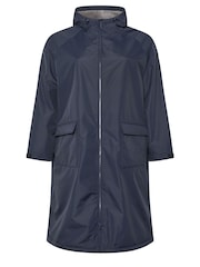 Yours Curve Blue Waterproof Changing Robe - Image 5 of 5
