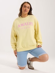 Yours Curve Yellow Sweatshirt - Image 1 of 5