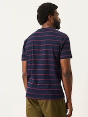 FatFace 3 Pack Navy Short Sleeve T-Shirt - Image 3 of 8