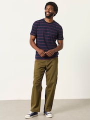 FatFace 3 Pack Navy Short Sleeve T-Shirt - Image 4 of 8