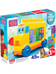 Mattel Games Mega Bloks Build & Count Bus - Image 3 of 5