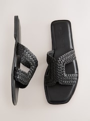 Black Standard/Wide Fit Forever Comfort® Mules - Image 1 of 8