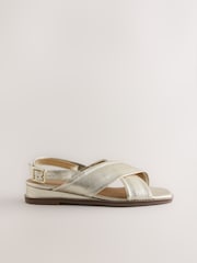Gold Forever Comfort® Open Toe Sandals - Image 4 of 10