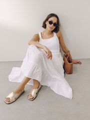 Gold Forever Comfort® Open Toe Sandals - Image 9 of 10