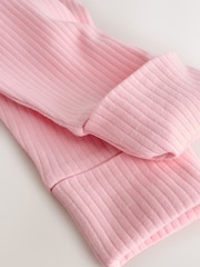 Pink Baby Sleepsuits 3 Pack (0mths-3yrs) - Image 9 of 9