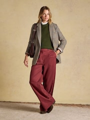 Hackmore Check Relaxed Fit Tweed Blazer With Wool - Image 3 of 10
