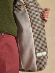 Hackmore Check Relaxed Fit Tweed Blazer With Wool - Image 6 of 10