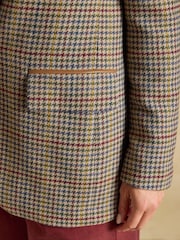 Hackmore Check Relaxed Fit Tweed Blazer With Wool - Image 9 of 10