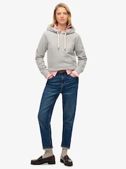 SUPERDRY Grey SUPERDRY Finest Goods Relaxed Hoodie - Image 2 of 6