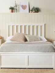 Aspire Furniture Wooden End Lift Ottoman Storage Bed - Picha 1 kati ya 6