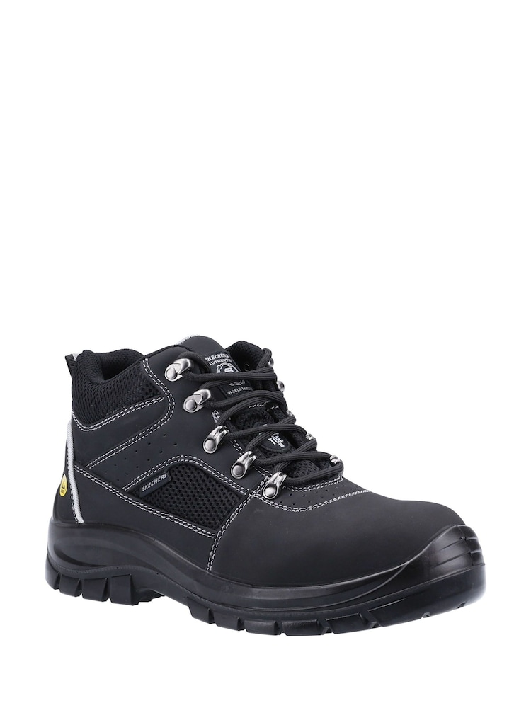 Skechers Black Trophus Letic Safety Boots - Image 2 of 4 Skechers Black Trophus Letic Safety Boots - Image 2 of 4