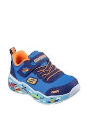 Skechers Blue Play Scene Trainers - Image 3 of 4