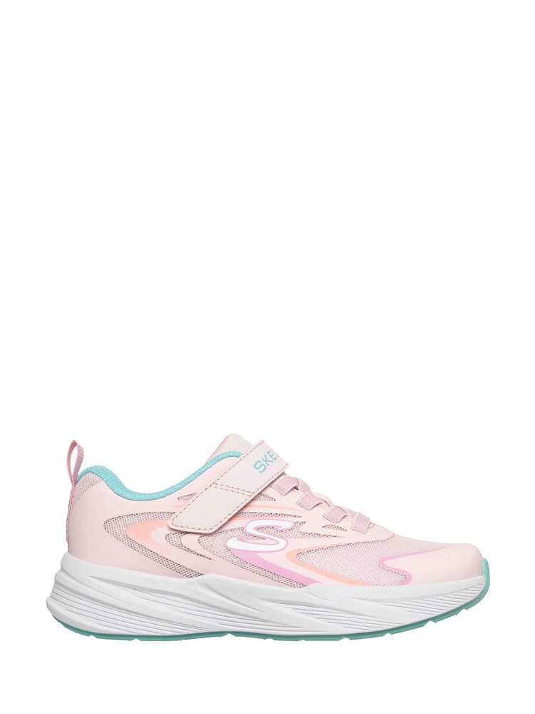 Rosa - Skechers Microspec Tread Hyper Speed Trainers - Imagen 1 de 5
