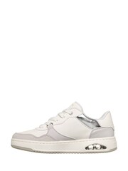 Skechers White UNO CTL - Subtle Shimmer Trainers - Image 2 of 4