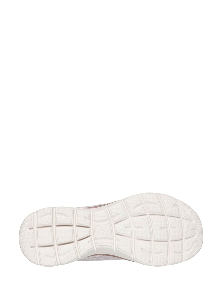 Skechers Pink Arch Fit Summits - Soft Shimmer Trainers - Image 4 of 4 Skechers Pink Arch Fit Summits - Soft Shimmer Trainers - Image 4 of 4