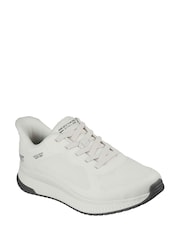 Skechers White Bobs Sport Squad Chaos 4 Trainers - Image 3 of 4