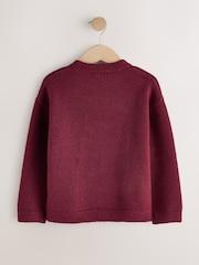 Burgundy Red Christmas Jumper (3mths-16yrs) - Image 8 of 10