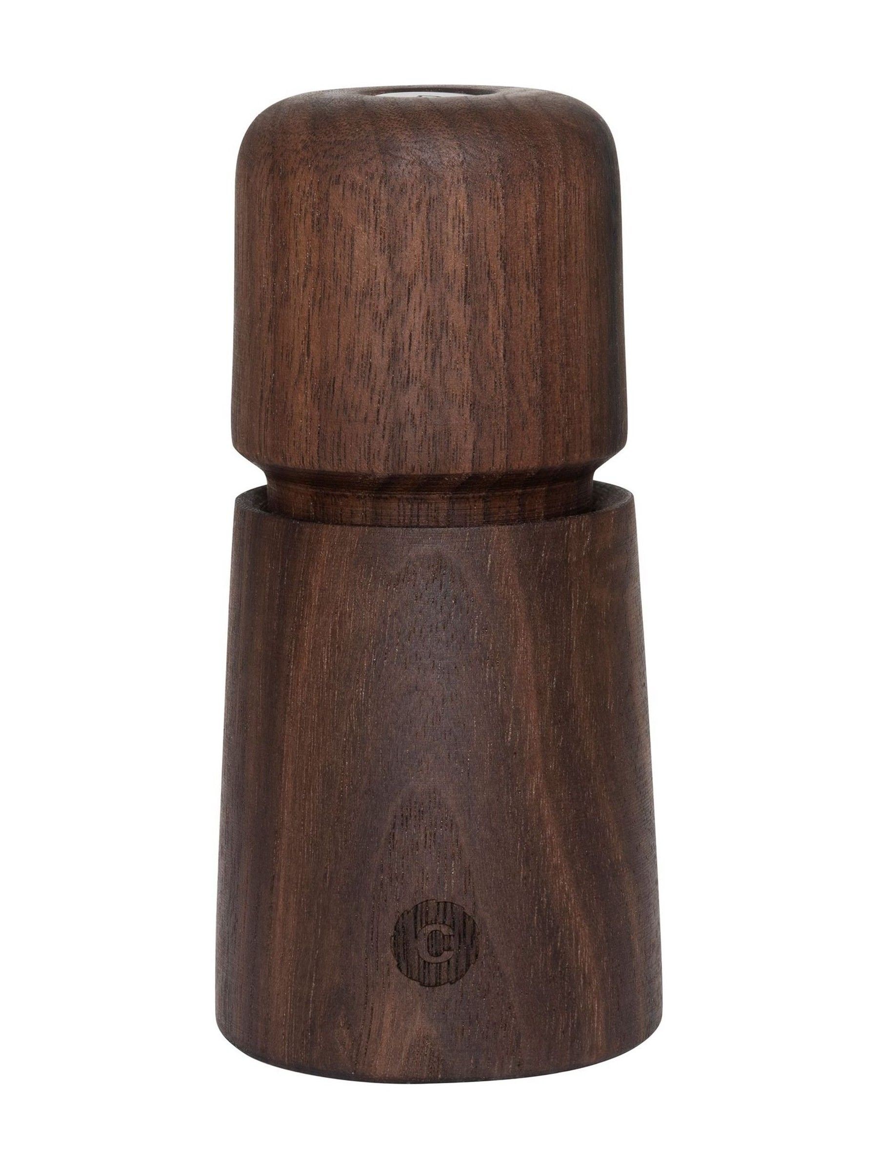 Crush Grind Unisex Walnut Stockholm Salt Or Pepper Grinder 11Cm - Image 1