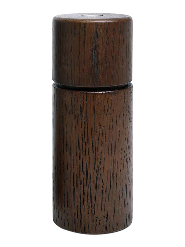 Crush Grind Smoked Oak Bergen Salt or Pepper Grinder 12cm - Image 1 of 1