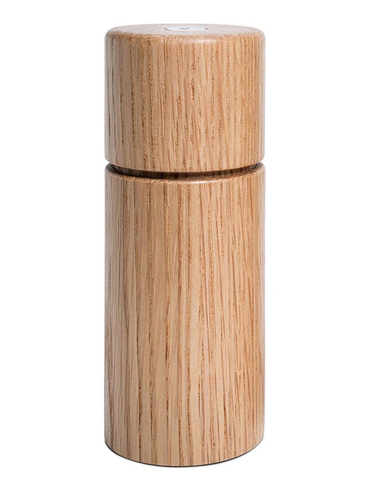 Crush Grind Oak Bergen Salt or Pepper Grinder 12cm - Image 1 of 1