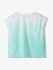 Alb - Hatley Friendship Bracelet Cinched Shoulder Top - Imaginea 3 din 4