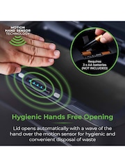 Tower Black Ozone 60L Sensor Bin - Image 5 of 11