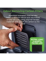 Tower Black Ozone 60L Sensor Bin - Image 7 of 11