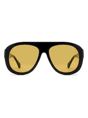 Prive Revaux Black Pilot Sunglasses - Image 3 of 4