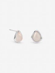 Simply Silver 925 Sterling Silver Rose Polished Stud Earrings - Image 1 of 3
