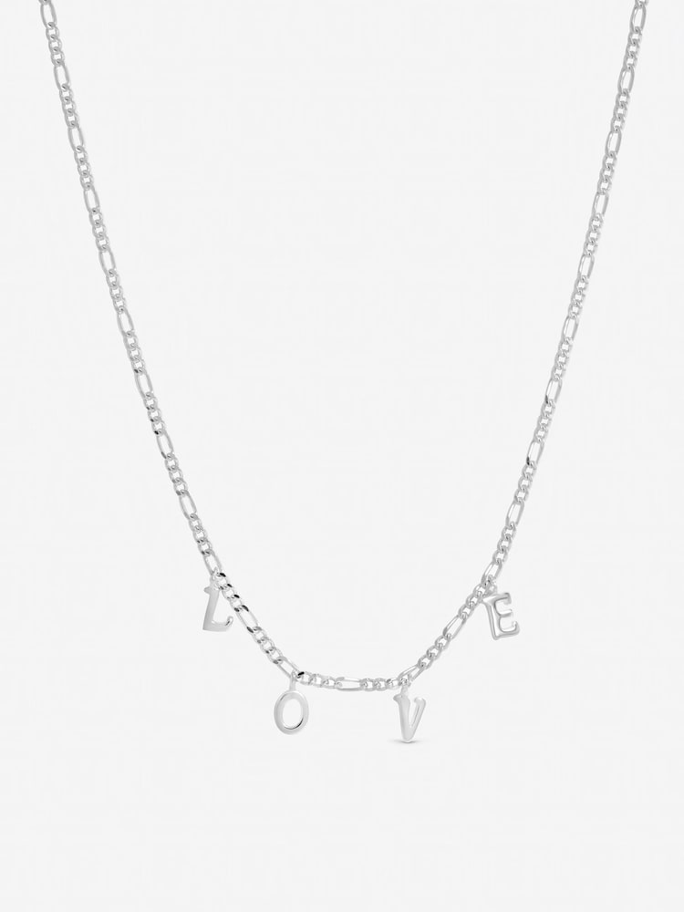 Simply Silver 925 Sterling Silver Love Necklace Gift Box - Image 1 of 1