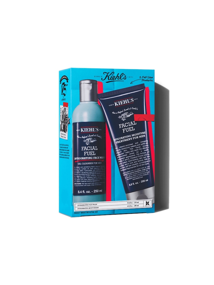Kiehls Facial Fuel Set (Worth £84) - Image 1 of 6 Kiehls Facial Fuel Set (Worth £84) - Image 1 of 6